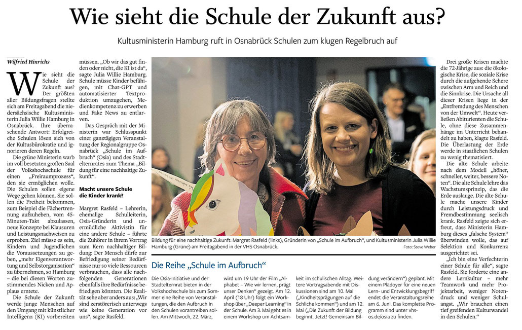 Quelle: Neue Osnabrücker Zeitung vom 20.03.2023