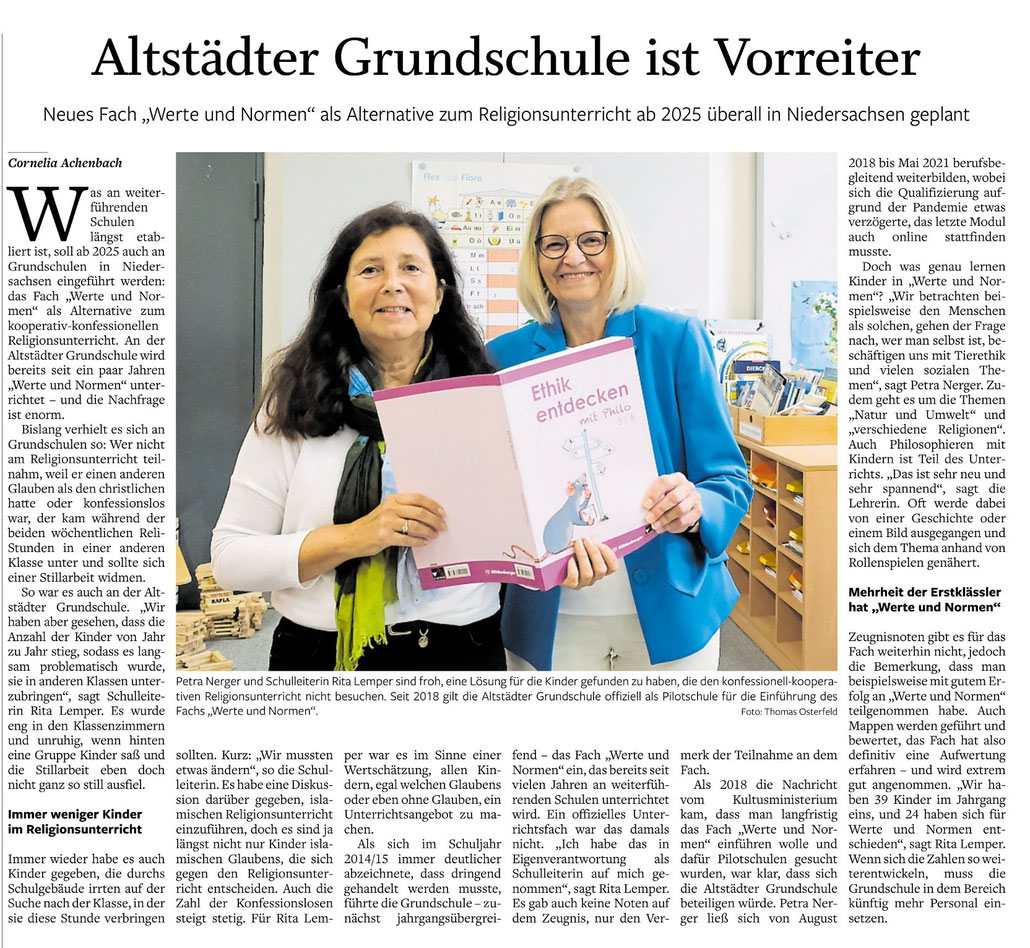 Quelle: Neue Osnabrücker Zeitung vom 06.09.2023