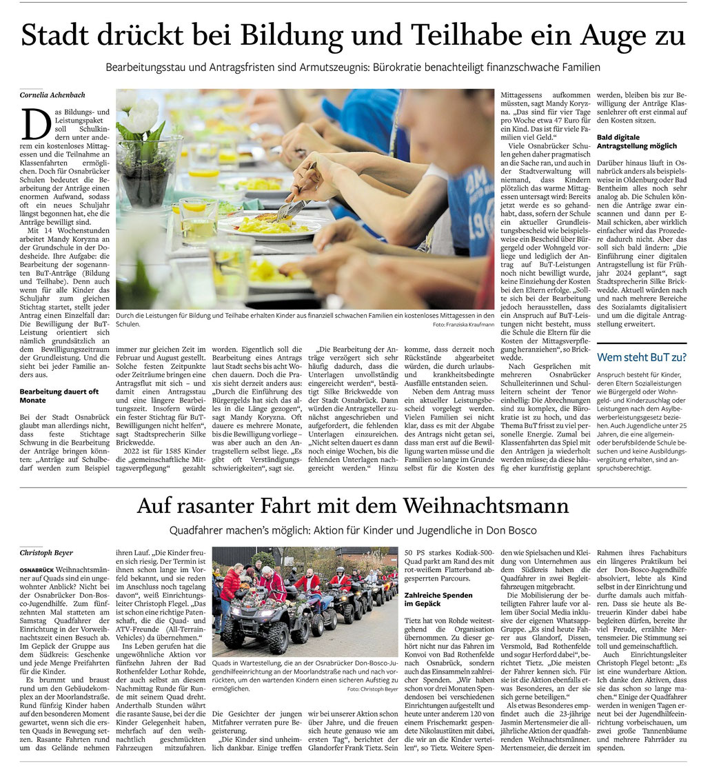 Quelle: NOZ vom 11.12.2023