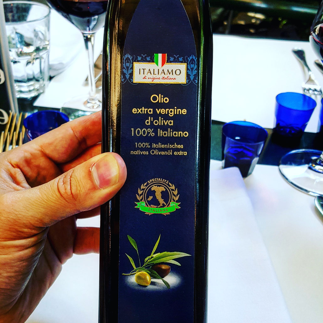 Lidls ITALIAMO ist echt EXTRA VERGINE - geprüft vom Master of Olive Oil