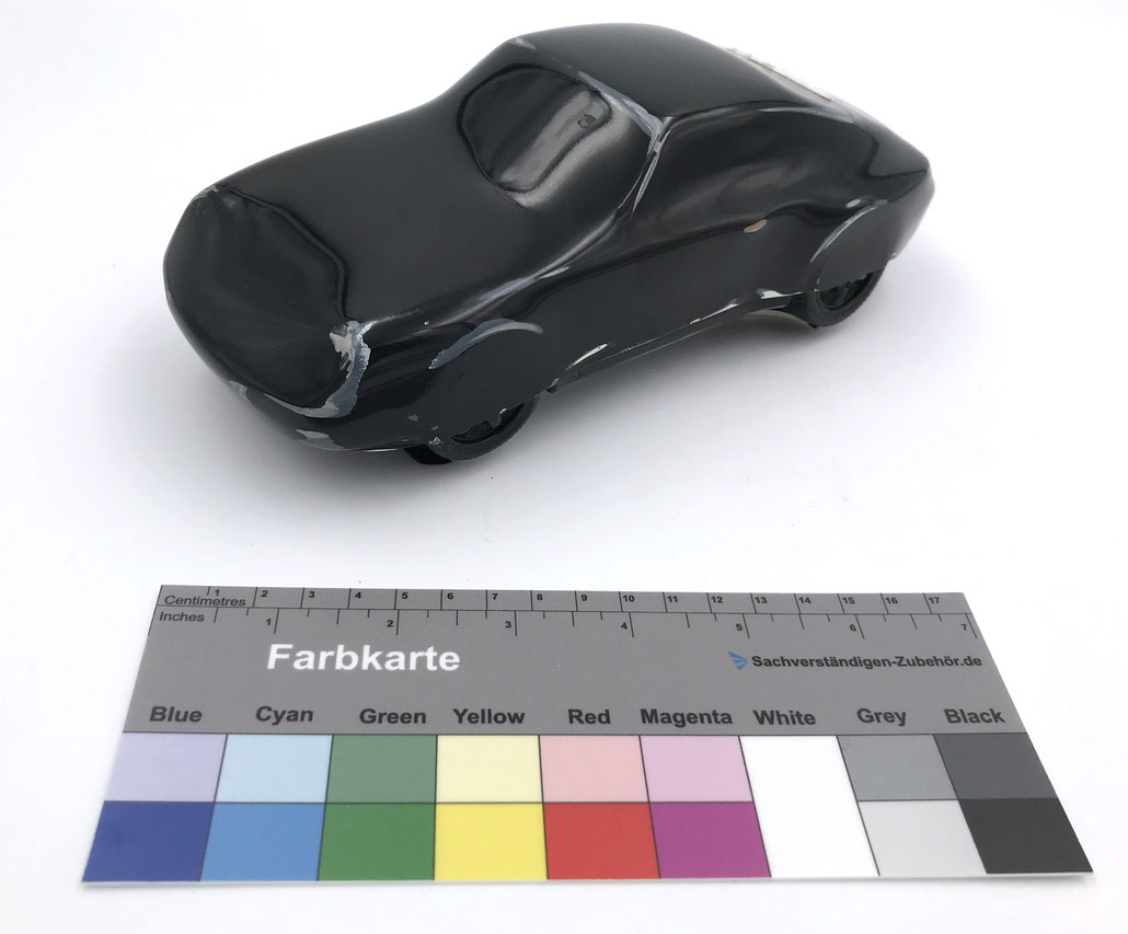 Porsche Modellauto vom Künstler Gottfried Bechtold - Edition von 2009