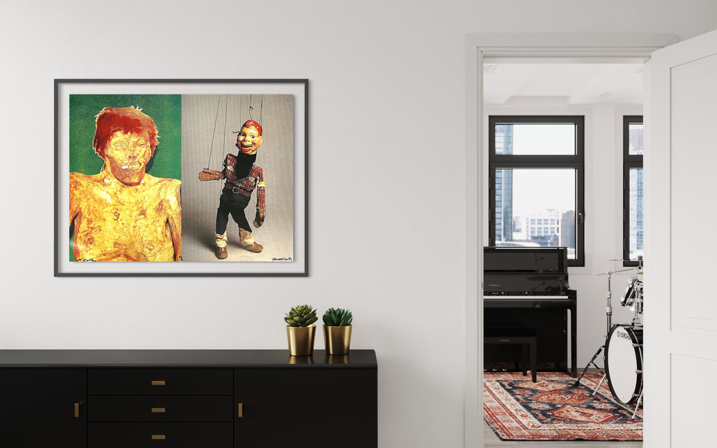 Paul McCarthy Art edition print with Mike Kelley