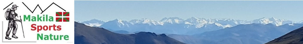 Pour randonner au Pays Basque, près de Biarritz et de Cambo-Les-Bains, en montagne ou en parcours sans dénivelé ou en marche nordique