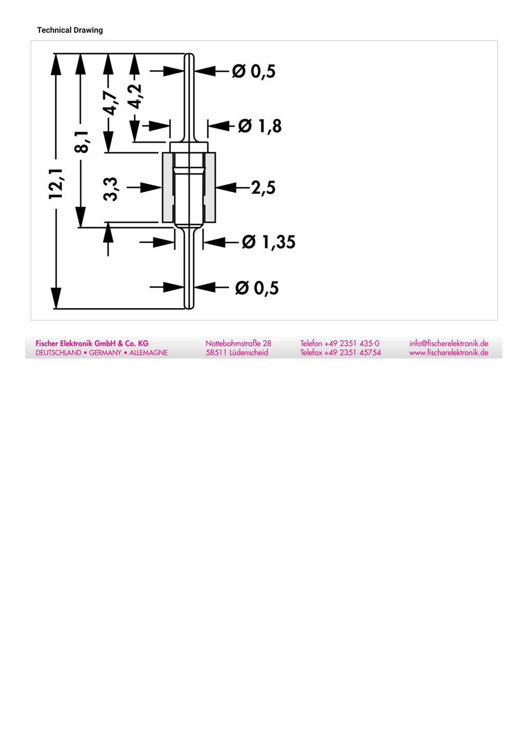 MK-05-50-G 2.54mmピッチ ピンヘッダー データシート