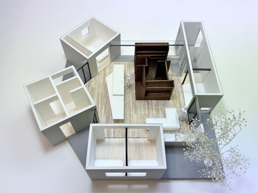角建築研究室(代表 角大輔 Daisuke Sumi)による滋賀県大津市における木造の新築戸建て住宅。
