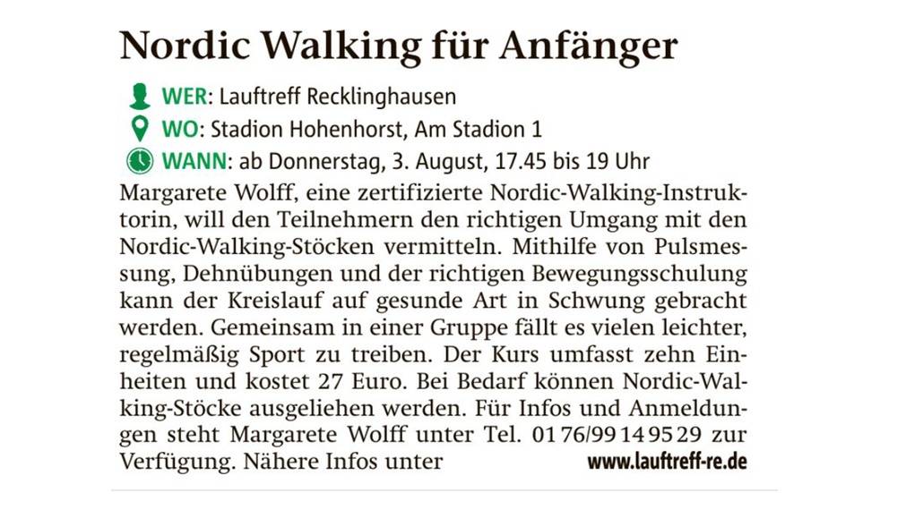 Quelle: Recklinghäuser Zeitung vom 06.07.2023