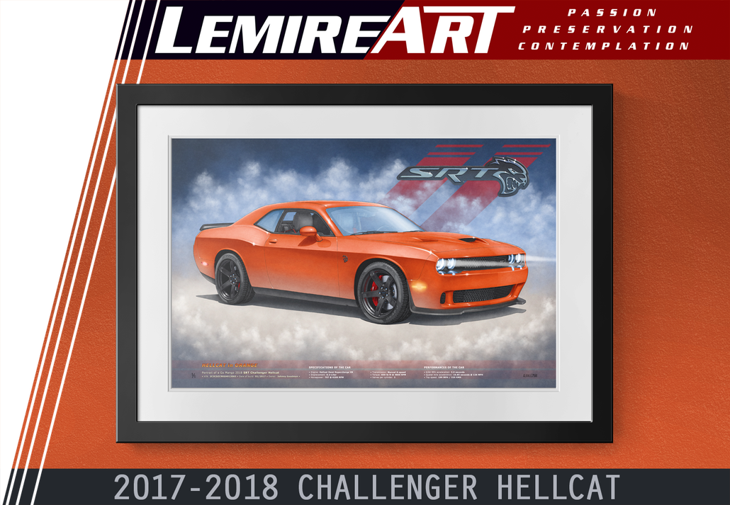 Dodge Challenger Hellcat 2017 - 2018