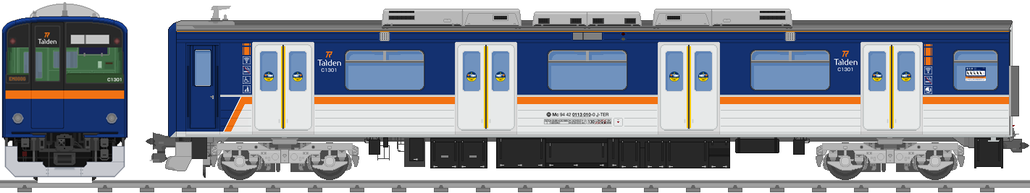 太陽電気鉄道C1300系電車