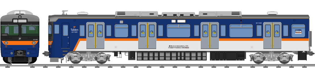 太陽電気鉄道C1100系電車