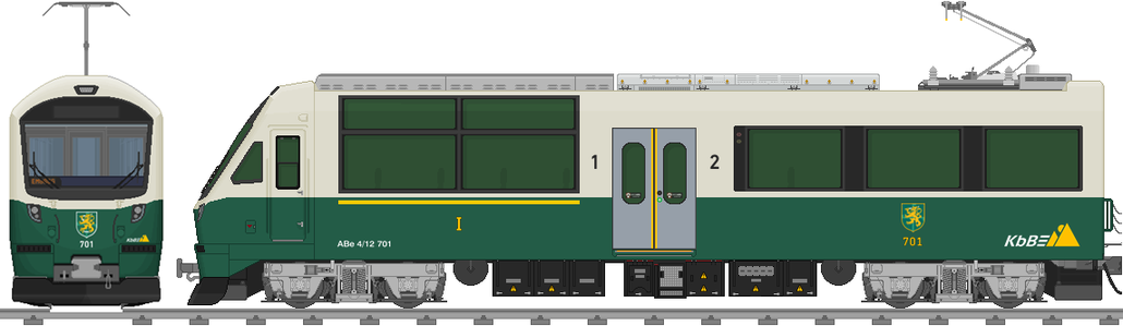 草津登山鉄道 ABe 4/12 700形登山電車