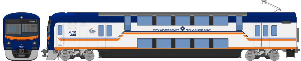 太陽電気鉄道Y2200系電車