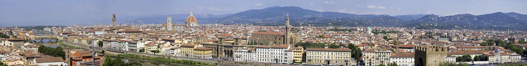 Florenz von der Piazzale Michelangelo