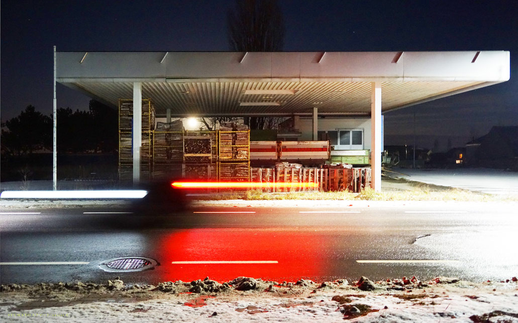 title :  " an den Mond " ( Bild für Franz Schubert )_____________________________________________________________C-print on Dibond  120 / 90 cm 