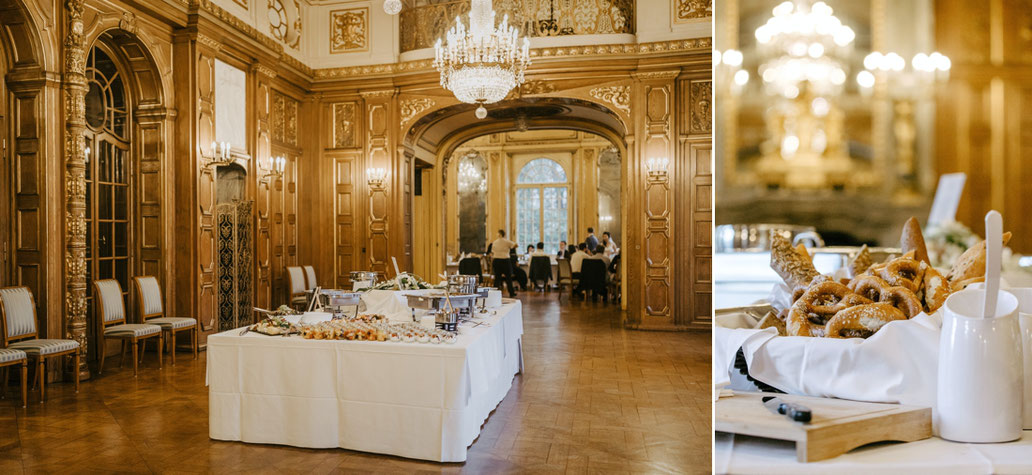 Buffet schloss waldeburg aus dem Forsthaus