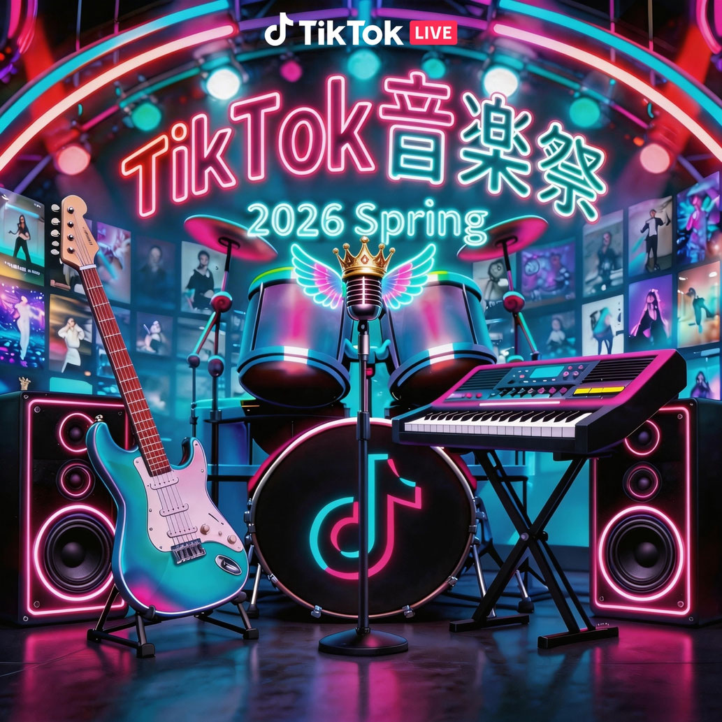 TikTok LIVE 音楽祭