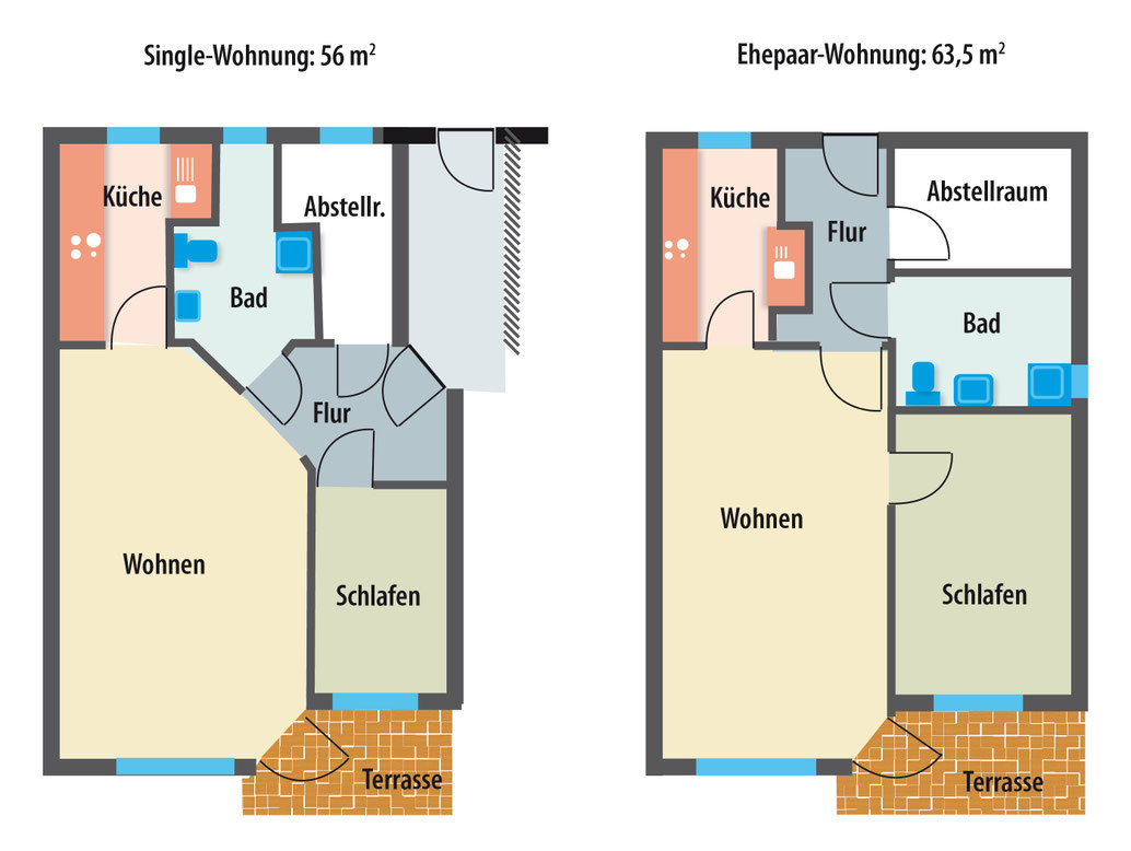 Betreutes Wohnen August-Jordan-Straße - Delmenhorster Heimstiftung