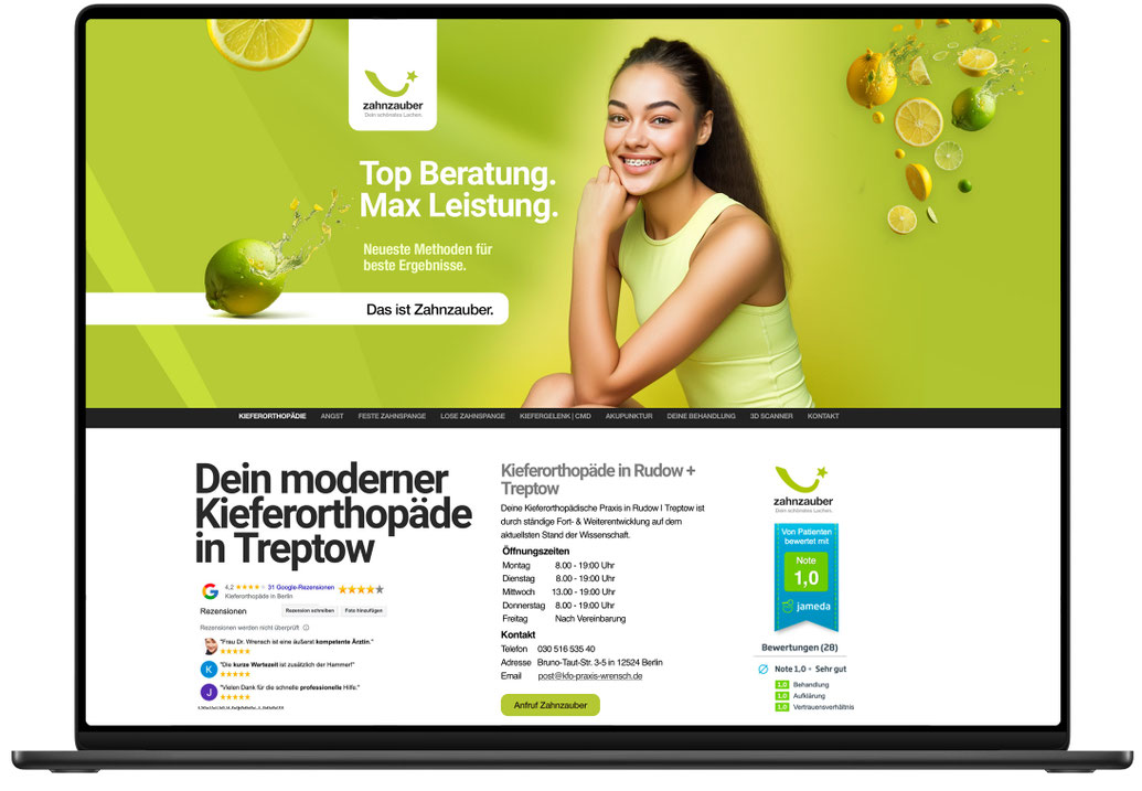 Werbeagentur Berlin digitalgrafik24 – Kundenreferenz Webdesign und Online Marketing