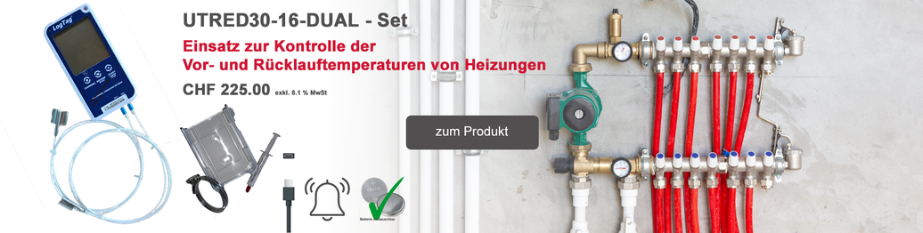 Temperaturmessgerät mit 2 Sensoren