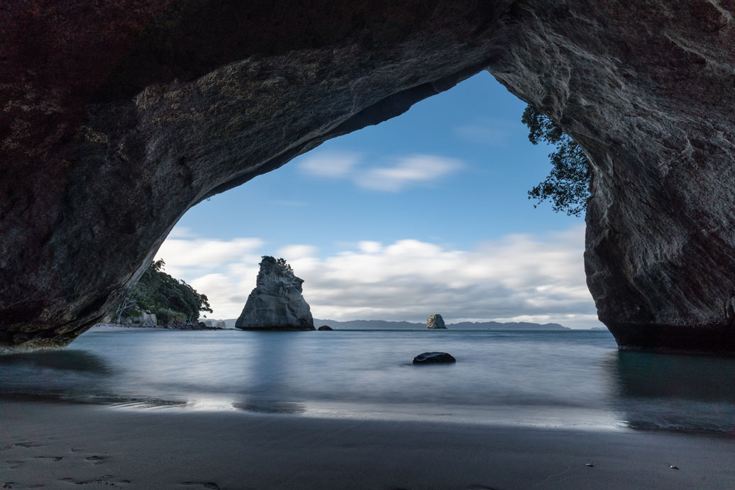 Cathedral Cove, Coromandel Pensinsula in New Zealand