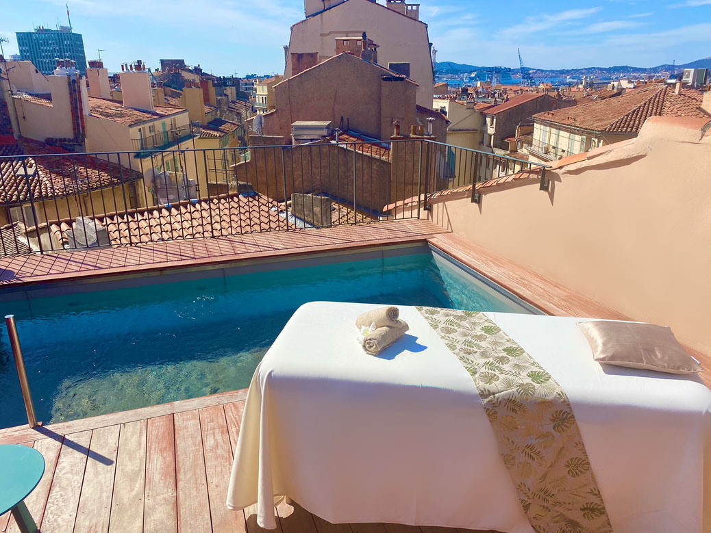 espace bienêtre du grand hôtel dauphiné*** TOULON Dubarry Academy