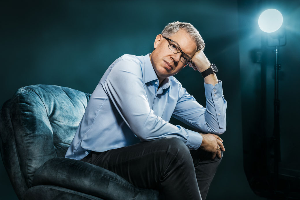 Foto von Frank Thelen, Fotoshooting mit Fotografin Anne Hufnagl