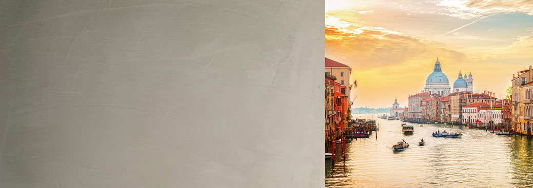 Die Kalkputz Oberfläche MARMOREA® Venezia bringt das italienische romantische Flair zu Ihnen nach Hause! Zeitlose Eleganz und unverkennbarer Stil!