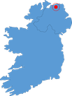 Irlandkarte