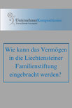 Rechtsanwalt und Steuerberater Thorsten Klinkner berät Sie bei der Gründung Ihrer Familienstiftung in Deutschland und Liechtenstein.