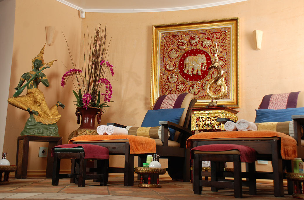 Massageliegen bei SIAM SPA in Mainz