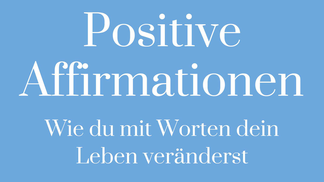 Positive Affirmationen Printable Freebie Leben verändern Mindset