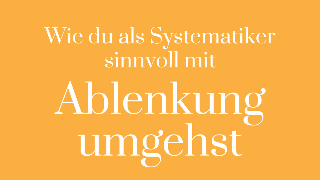 Ablenkung Prokrastination