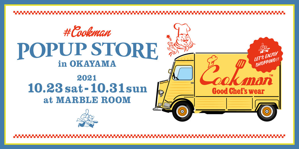 Cookman POP UP STORE in OKAYAMA