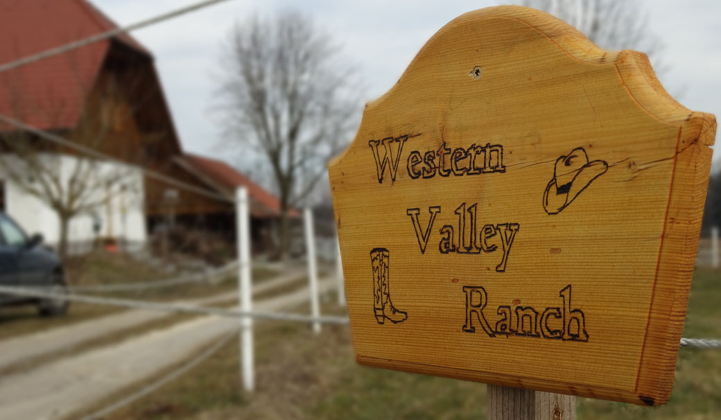 Western Valley Ranch - Schild