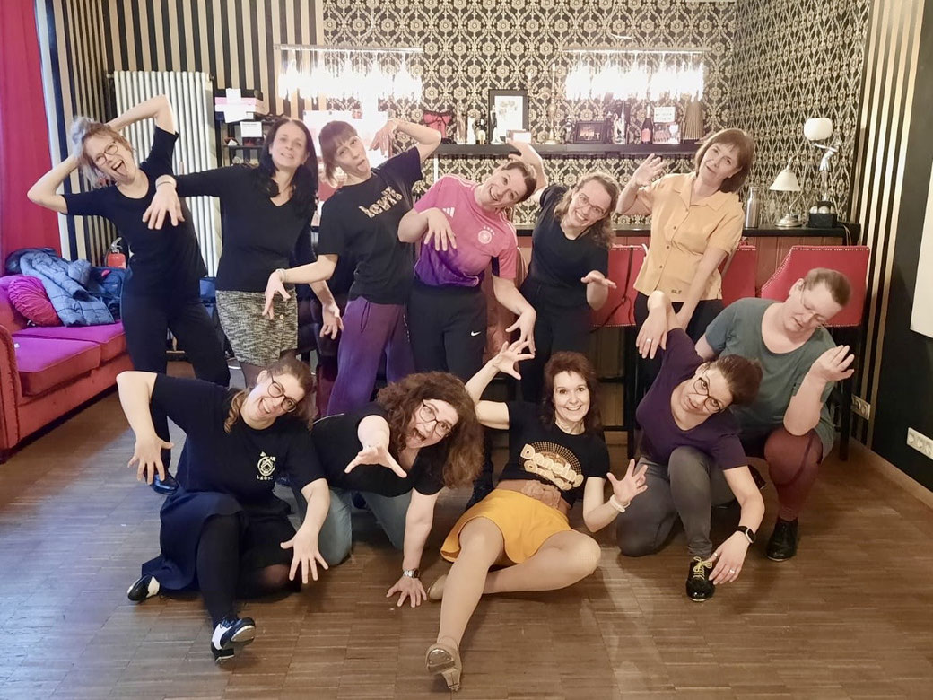 Stepptanz Workshop München Vintage Dance Studio, Mittelstufe