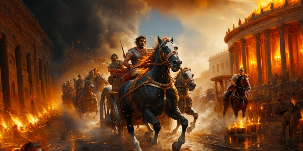 Roman chariot racing