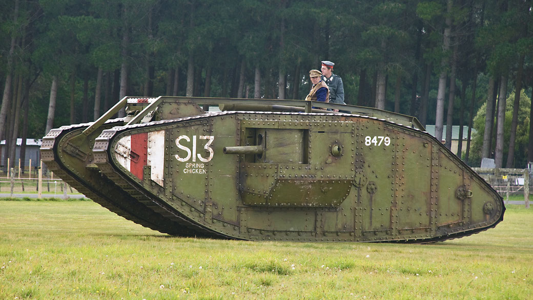 WWI Mark V tank