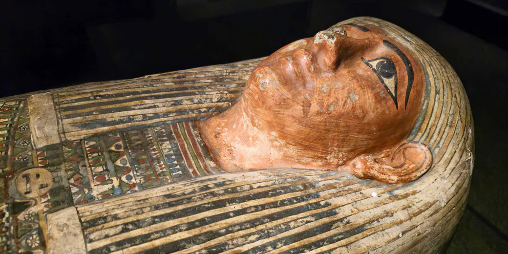 Sarcophagus of an Egyptian woman