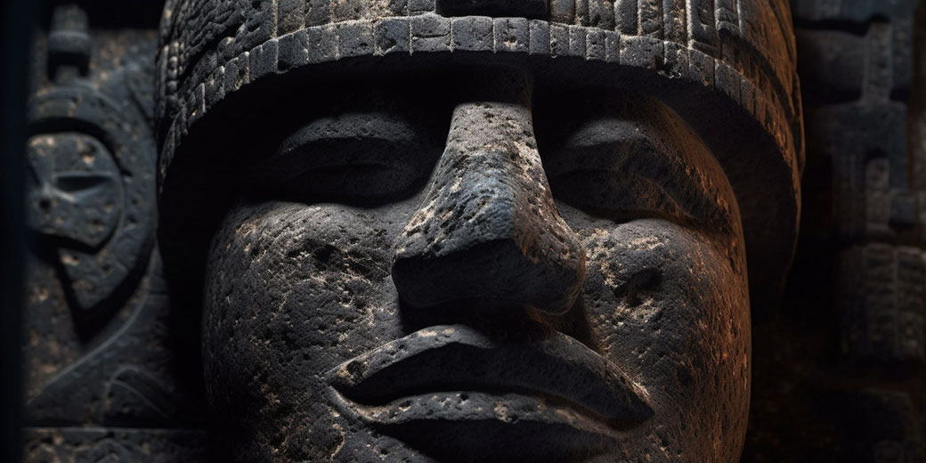 Colossal Olmec heads