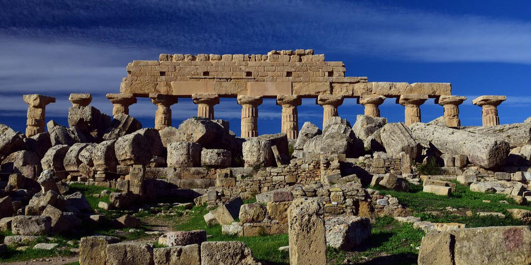 Ruins of a Greek temple