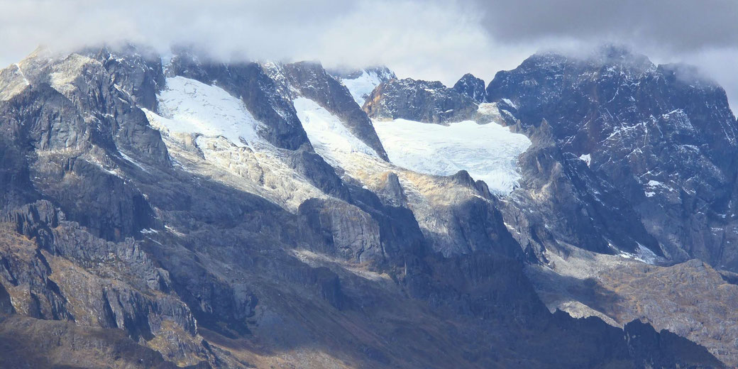 Glaciers in the Peruvian Andes