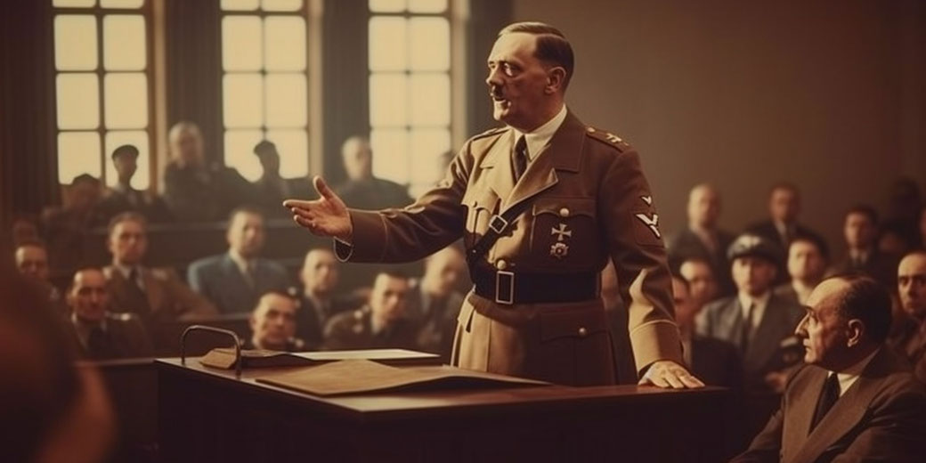 Adolf Hitler on trial