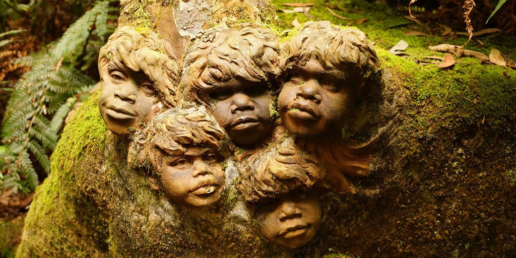 Sculpture from the William Ricketts Sanctuary in Victoria, Australia. Source: https://pixabay.com/photos/national-park-australia-aboriginal-2054925/