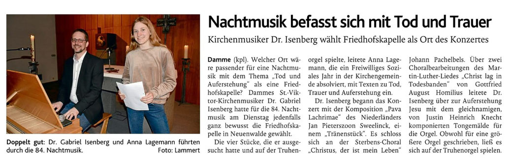 Oldenburgische Volkszeitung, 10.03.2022