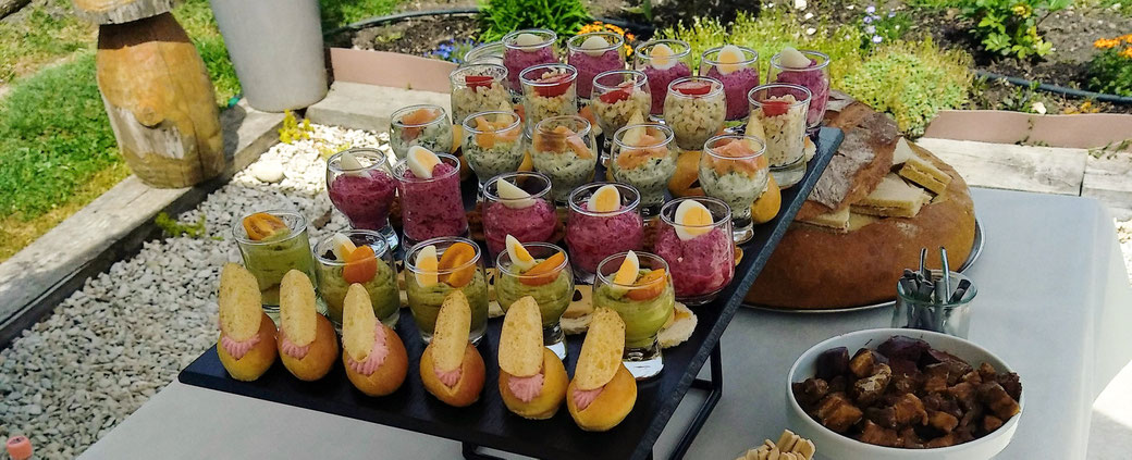 Traiteur le Cochon sans Rancune - Montrieux-en-Sologne - Cocktails et toasts apéritifs, pour vos mariages, fêtes, cousinades, anniversaires et rencontres professionnelles