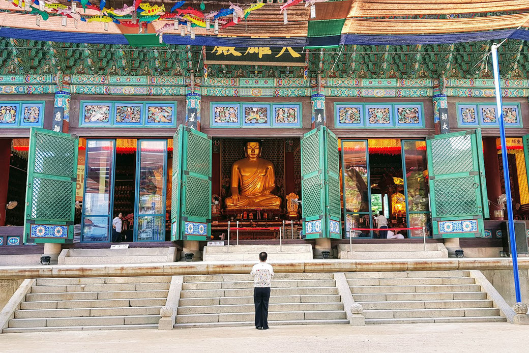 Ein Tempel in Seoul