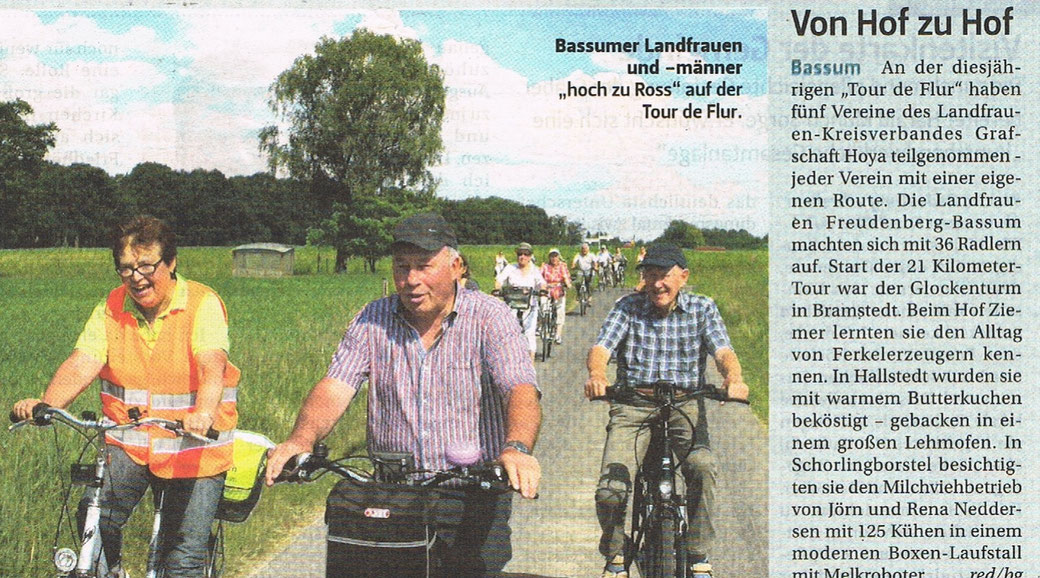 Artikel aus der Land & Forst, Foto LFV Bassum e.V.