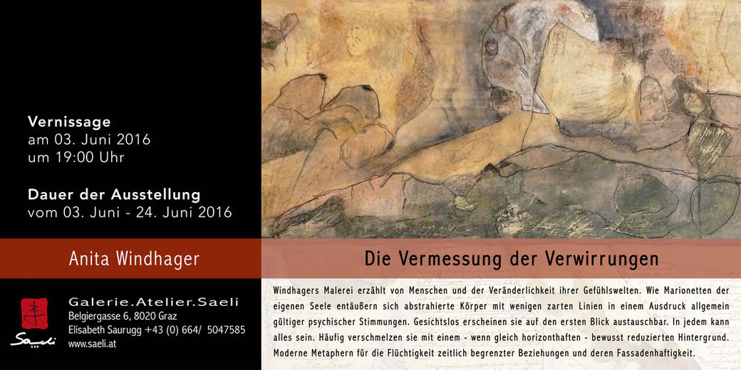 Ausstellung Anita Windhager - Die Vermessung der Verwirrungen