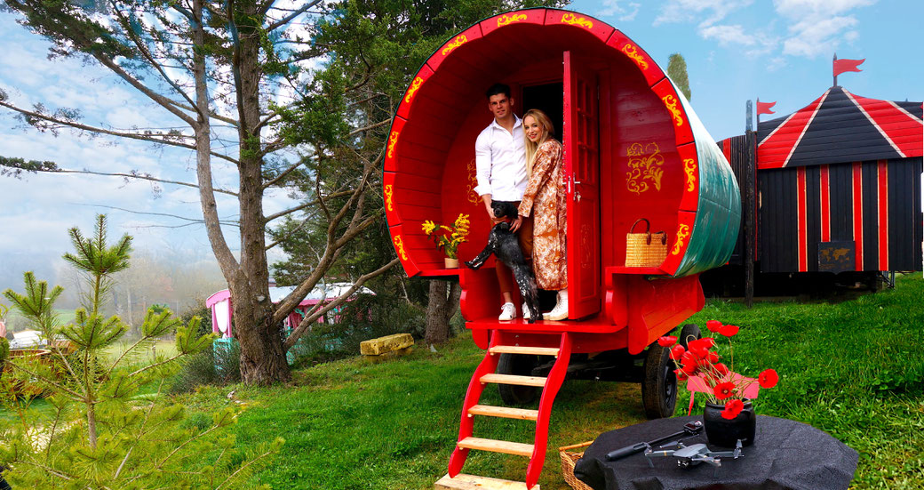 Roulotte gypsy caravan 