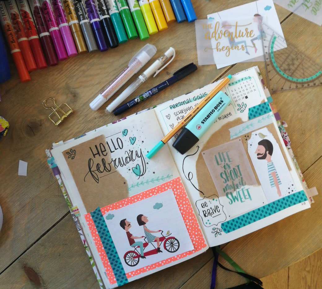 workshop bullet journaling monthly spread