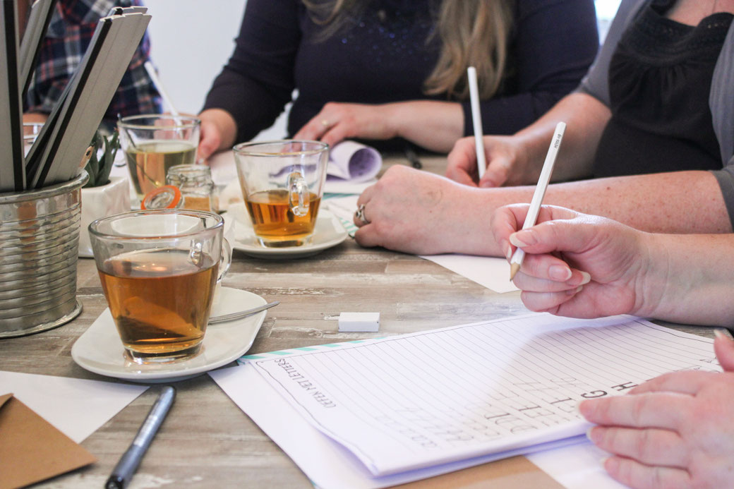Workshop Handlettering bij Lettertantes in Lisse